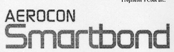 Aerocon Smartbond Device mark 3102109 Trademark