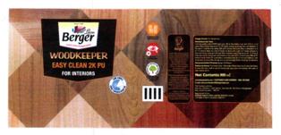 Berger Woodkeeper (label) Device mark 3107603 Trademark