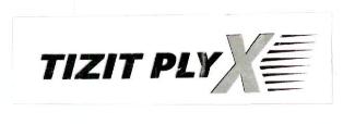 Tizit Ply X (label) Device mark 3115466 Trademark