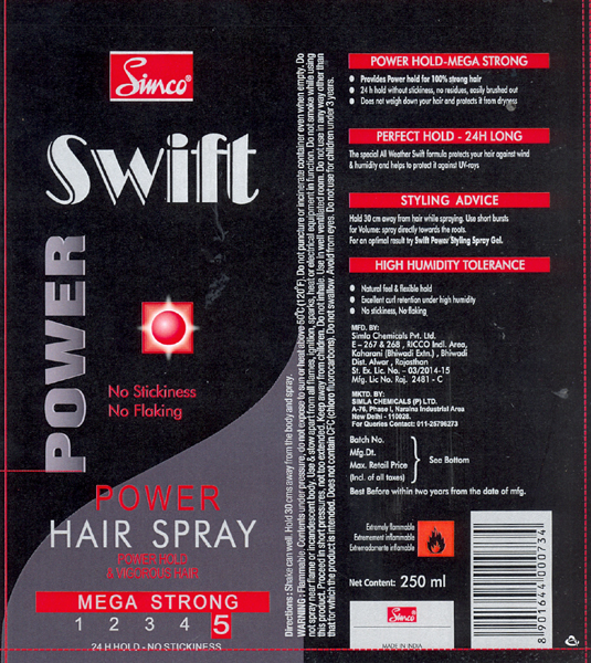 Simco Swift Device mark 3118291 Trademark