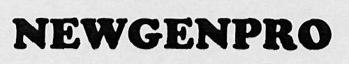 Newgenpro Device mark 3119158 Trademark
