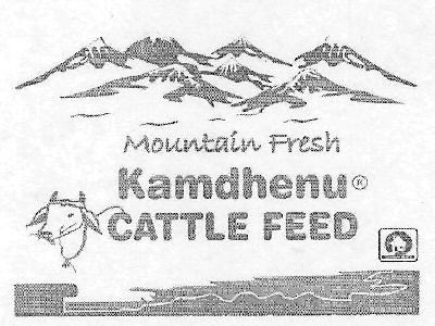Mountain Fresh Kamdhenu Cattle Feed Device mark 3121670 Trademark