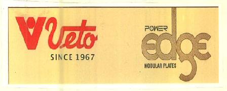 V Veto Power Edge Modular Plates Device mark 3123034 Trademark