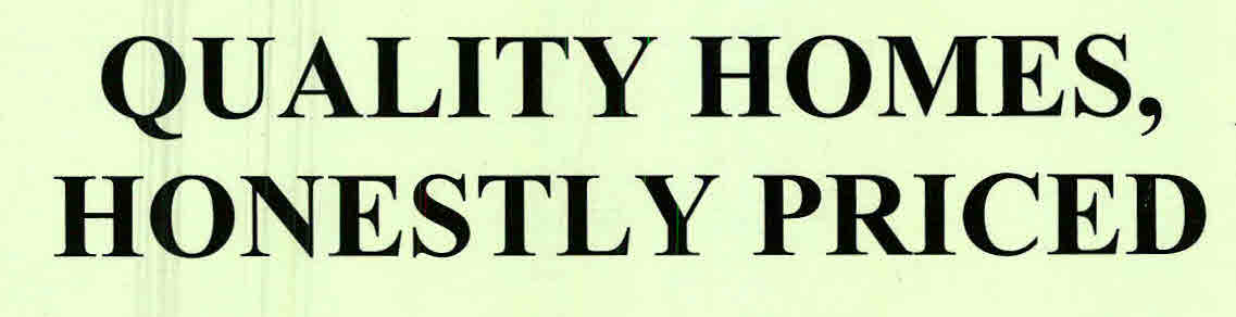 Quality Homes, Honestly Priced Device mark 3137260 Trademark