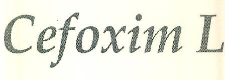 Cefoxim L Device mark 3137428 Trademark