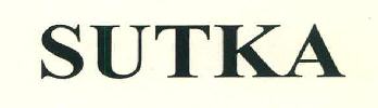 Sutka Device mark 3137468 Trademark