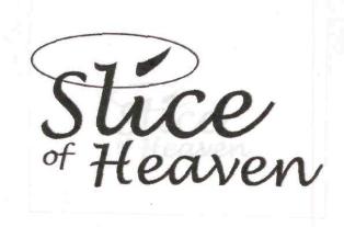 Slice Of Heaven (label) Device mark 3139853 Trademark