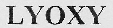 Lyoxy Device mark 3140096 Trademark