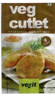 Veg Cutlet (label) Device mark 3145250 Trademark