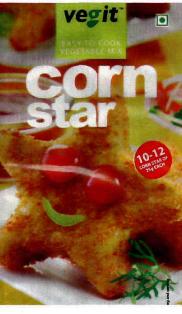 Corn Star (label) Device mark 3145267 Trademark