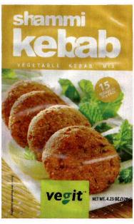 Shammi Kebab (label) Device mark 3145271 Trademark