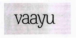 Vaayu (label) Device mark 3145347 Trademark