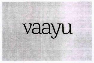 Vaayu (label) Device mark 3145350 Trademark