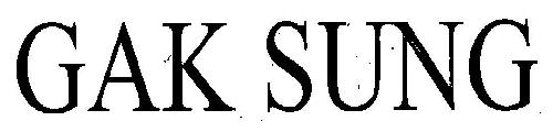 Gak Sung Device mark 3160240 Trademark