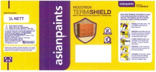 Asia Paints Woodtech Termishield Device mark 3160255 Trademark
