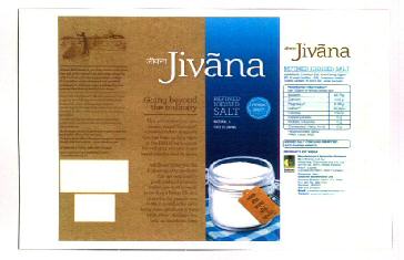 Jivana Refined Iodised Salt Device mark 3160412 Trademark