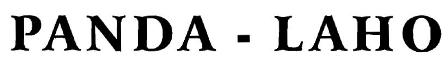 Panda-laho Device mark 3160735 Trademark