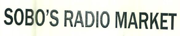 Sobo's Radio Market Device mark 3163264 Trademark