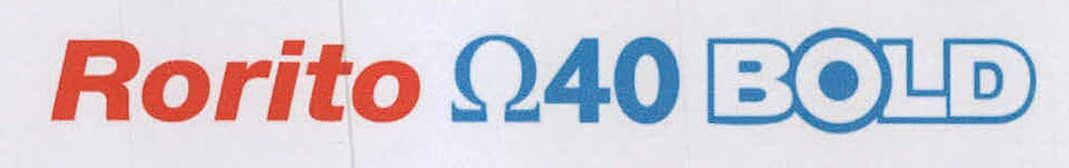 Rorito 40 Bold Device mark 3168126 Trademark