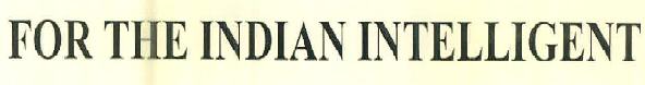 For The Indian Intelligent Device mark 3171085 Trademark