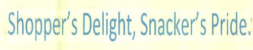 Shopper's Delight, Snacker's Pride. Device mark 3171195 Trademark