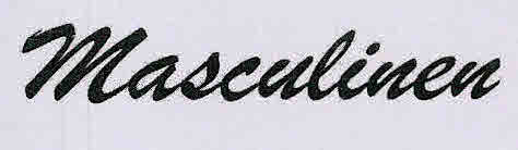 Masculinen Device mark 3171267 Trademark