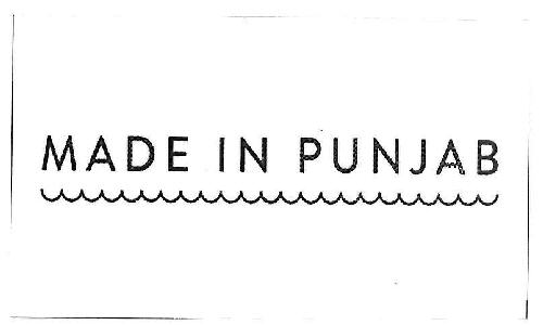 Made In Punjab Device mark 3176330 Trademark
