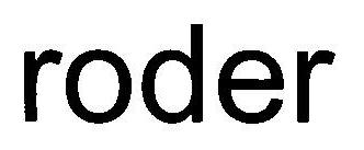 Roder Device mark 3177673 Trademark