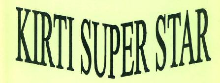 Kirti Super Star Device mark 3180034 Trademark