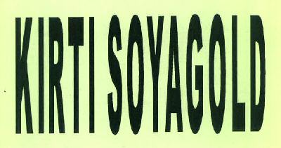 Kirti Soyagold Device mark 3180039 Trademark