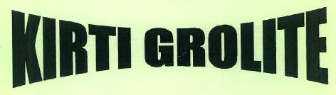 Kirti Grolite Device mark 3180060 Trademark