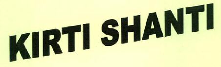 Kirti Shanti Device mark 3180069 Trademark