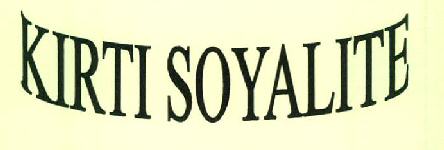 Kirti Soyalite Device mark 3180081 Trademark