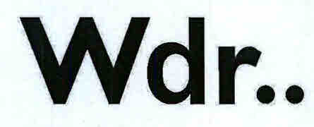 Wdr.. Device mark 3183960 Trademark