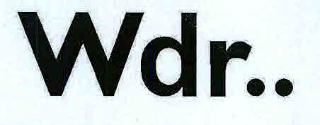 Wdr.. Device mark 3183962 Trademark