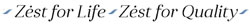 Zest For Life Zest For Quality Device mark 3183989 Trademark