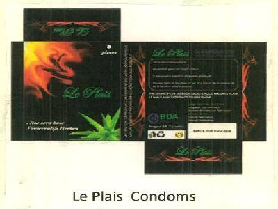 Le Plais Condoms Device mark 3184042 Trademark