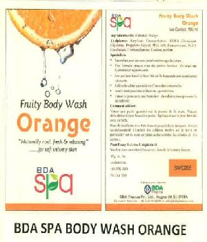 Bda Spa Body Wash Orange Device mark 3184043 Trademark