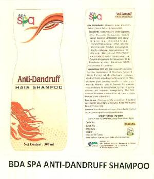 Bda Spa Anti-dandruff Shampoo Device mark 3184047 Trademark