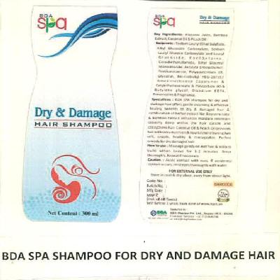 Bda Spa Shampoo For Dry And Damage Hair Device mark 3184048 Trademark