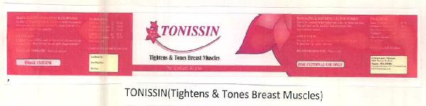 Tonissin(tightens & Tones Breast Muscles Device mark 3184054 Trademark