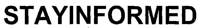 Stayinformed Device mark 3187886 Trademark