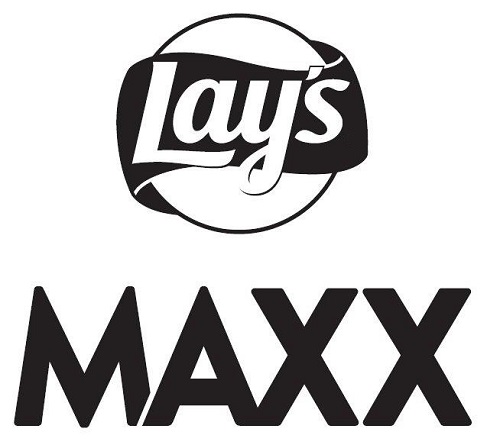 Lay's Maxx (logo) (b&w) Device mark 3192044 Trademark