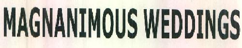 Magananimous Weddings Device mark 3200031 Trademark
