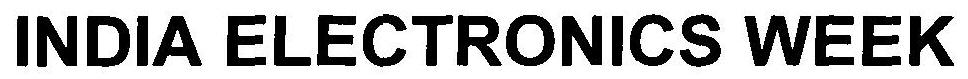 India Electronics Week Device mark 3205164 Trademark