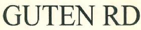 Guten Rd Device mark 3207027 Trademark