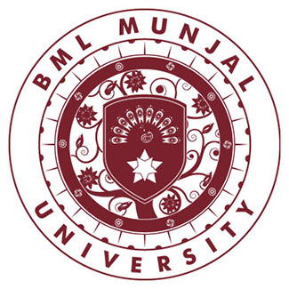 Bml Munjal University (label) Device mark 2550042 Trademark