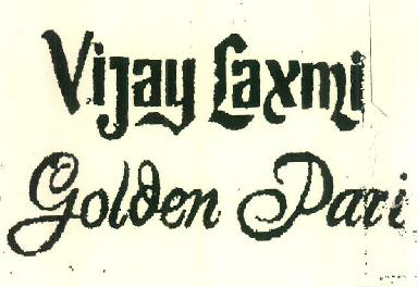 Vijay Laxmi Golden Pari Device mark 3210216 Trademark