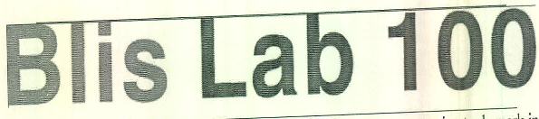 Blis Lab 100 Device mark 3211230 Trademark