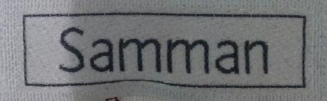Samman (label) Device mark 3222816 Trademark